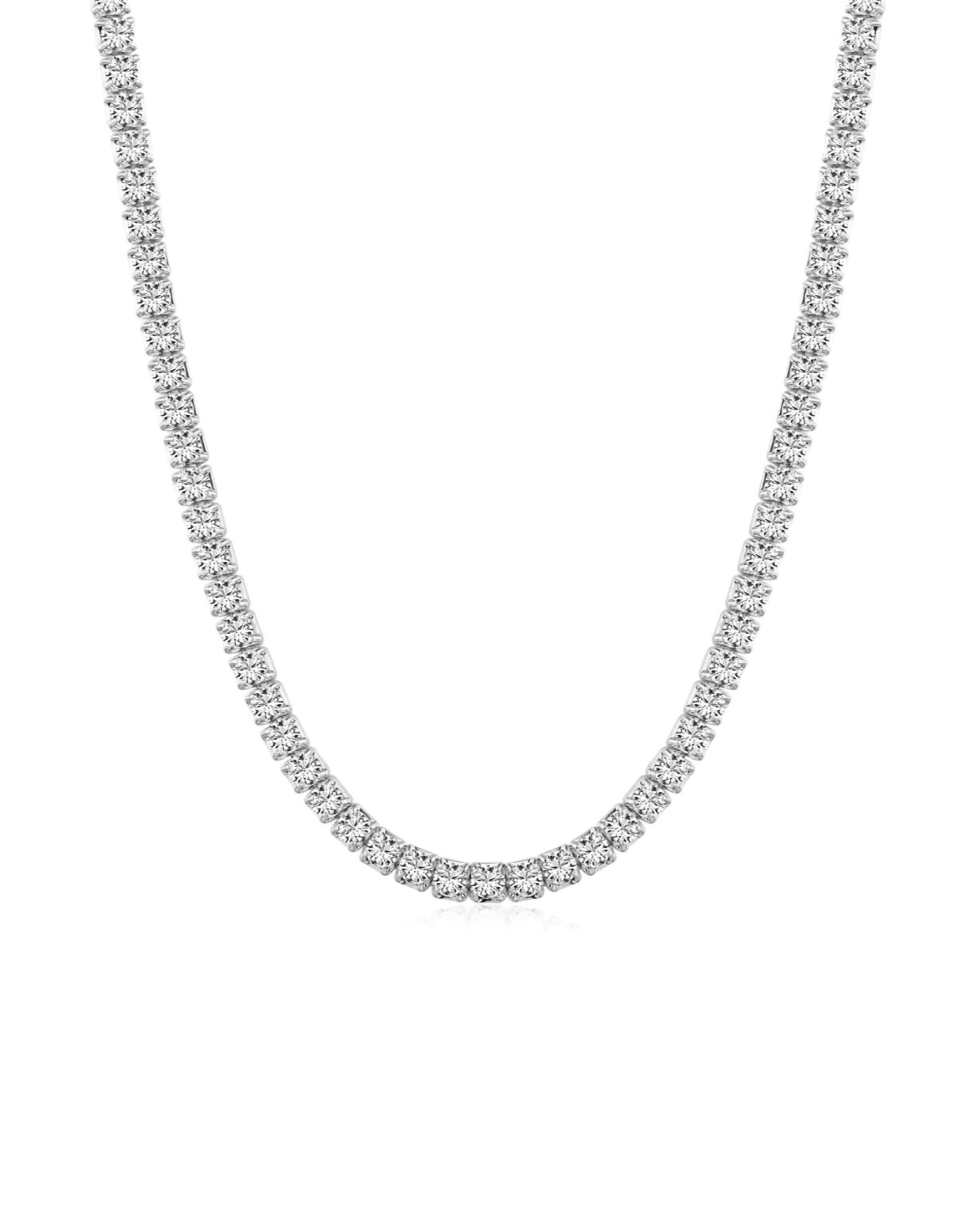 Elarosa Tennis Silver Kolye