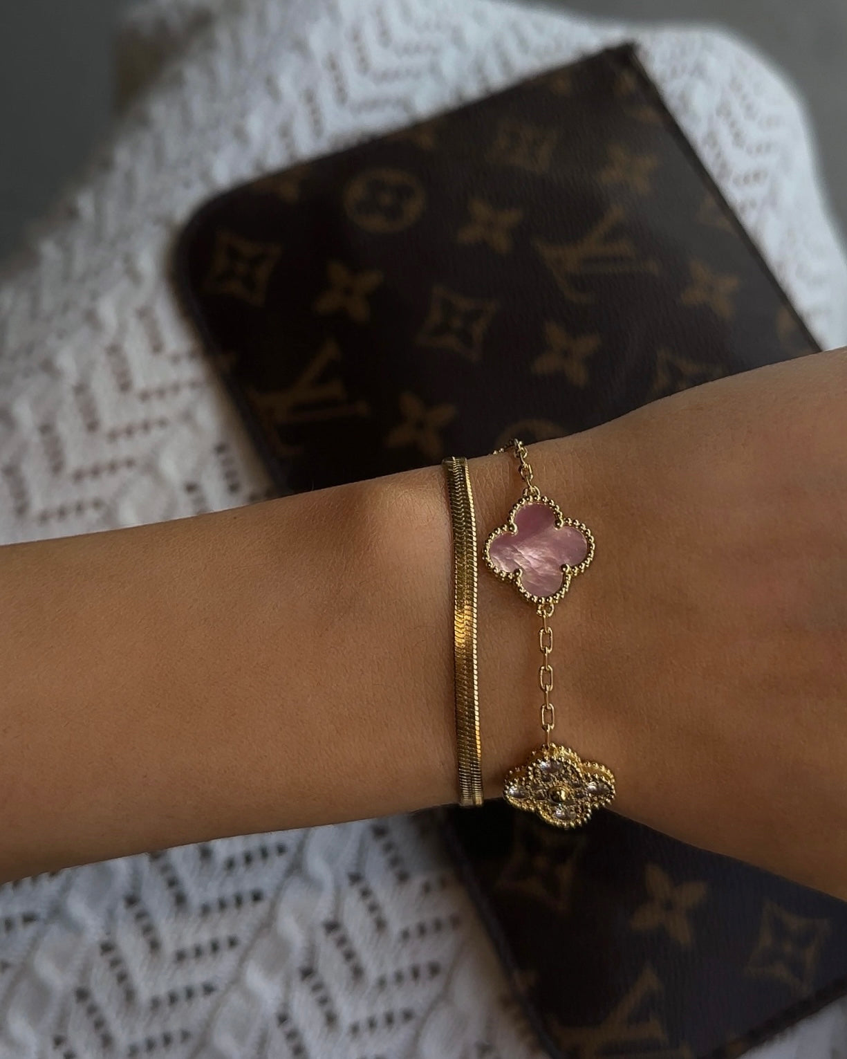 Elarosa Aphrodite Gold Bileklik