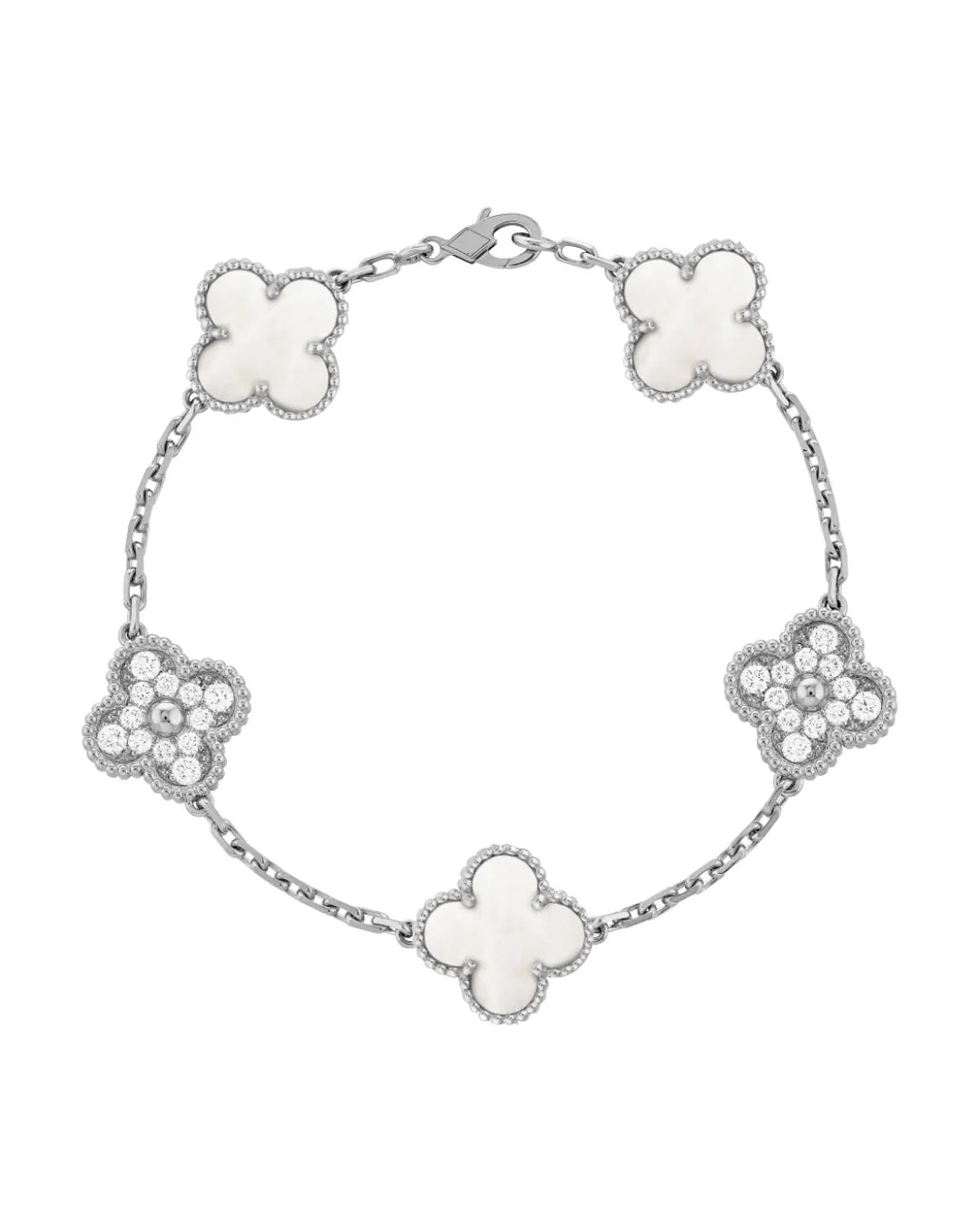 Elarosa Capri Crystal Bileklik Silver