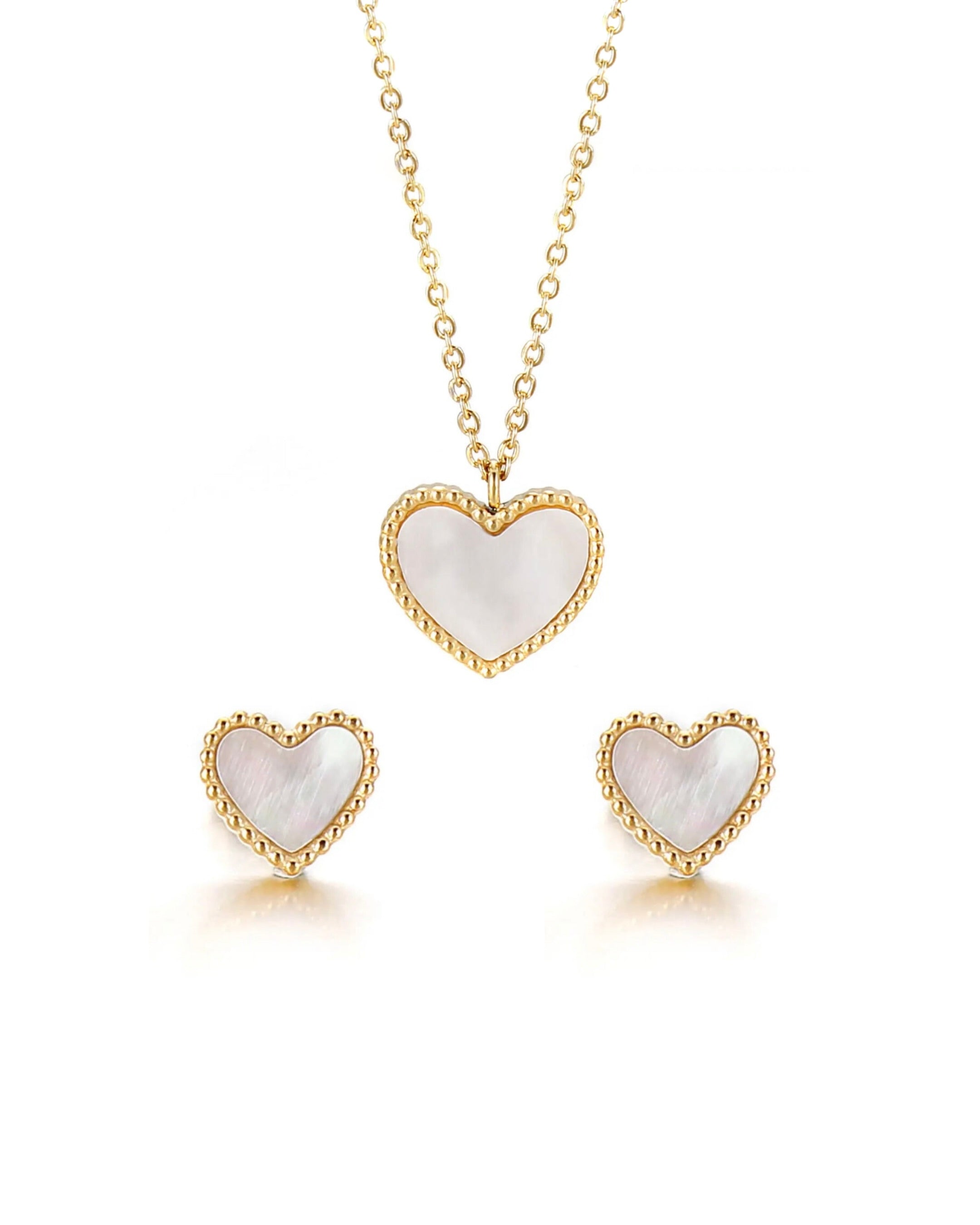 Kiki White/Gold Set