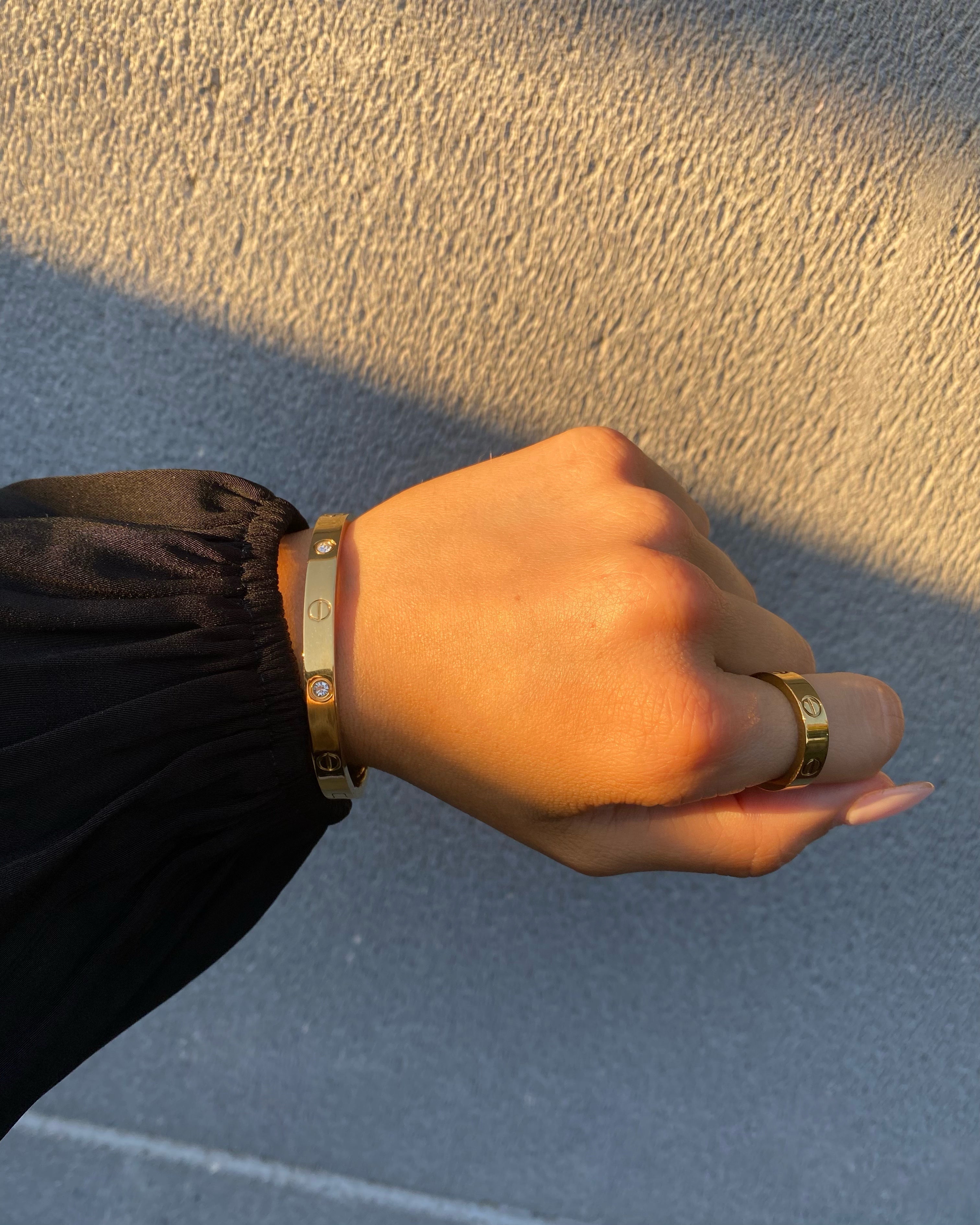 Elarosa Maddison Bangle Gold Bileklik
