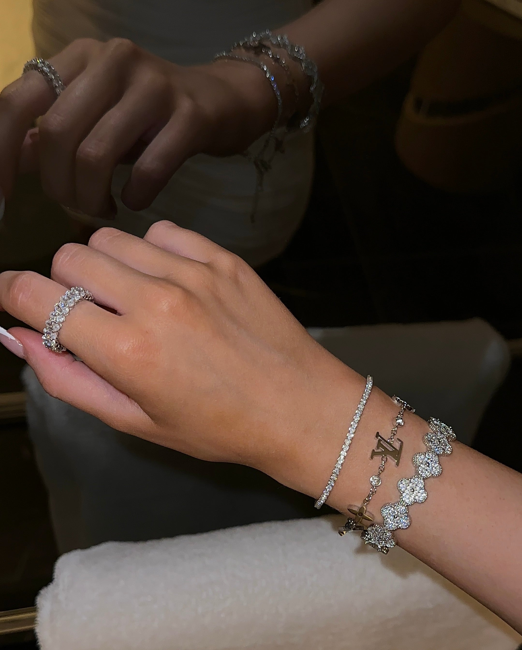 Elarosa Capri Cuff Silver Bilezik