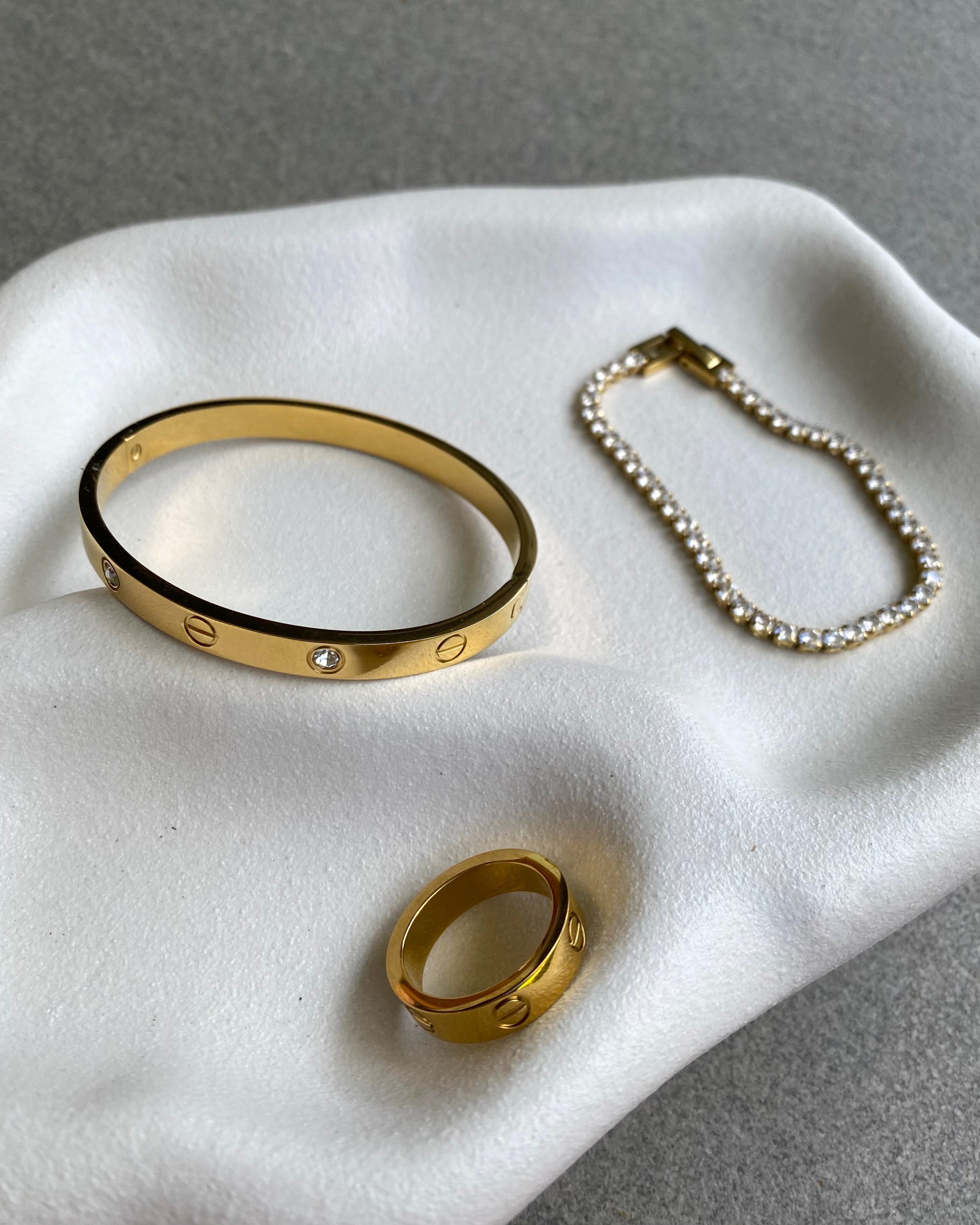 Elarosa Maddison Bangle Gold Bileklik