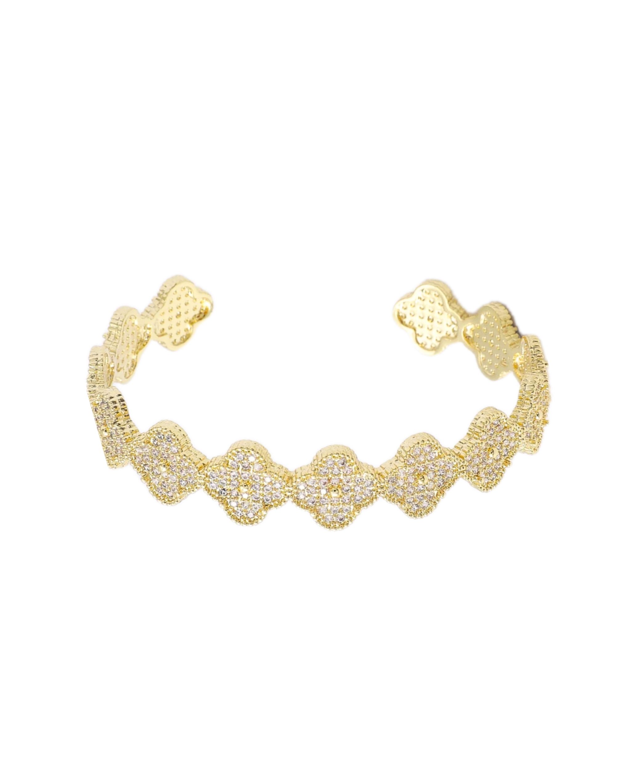 Elarosa Capri Cuff Gold Bilezik