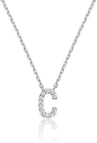 Elarosa Initial Silver Kolye