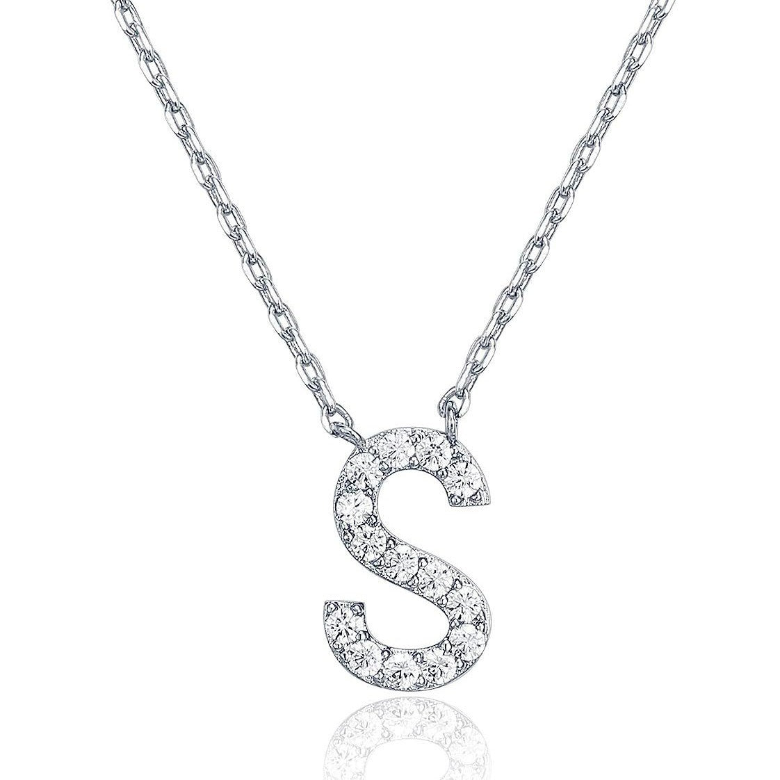 Elarosa Initial Silver Kolye
