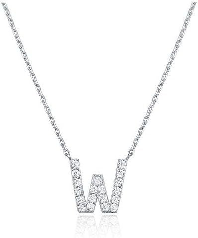 Elarosa Initial Silver Kolye