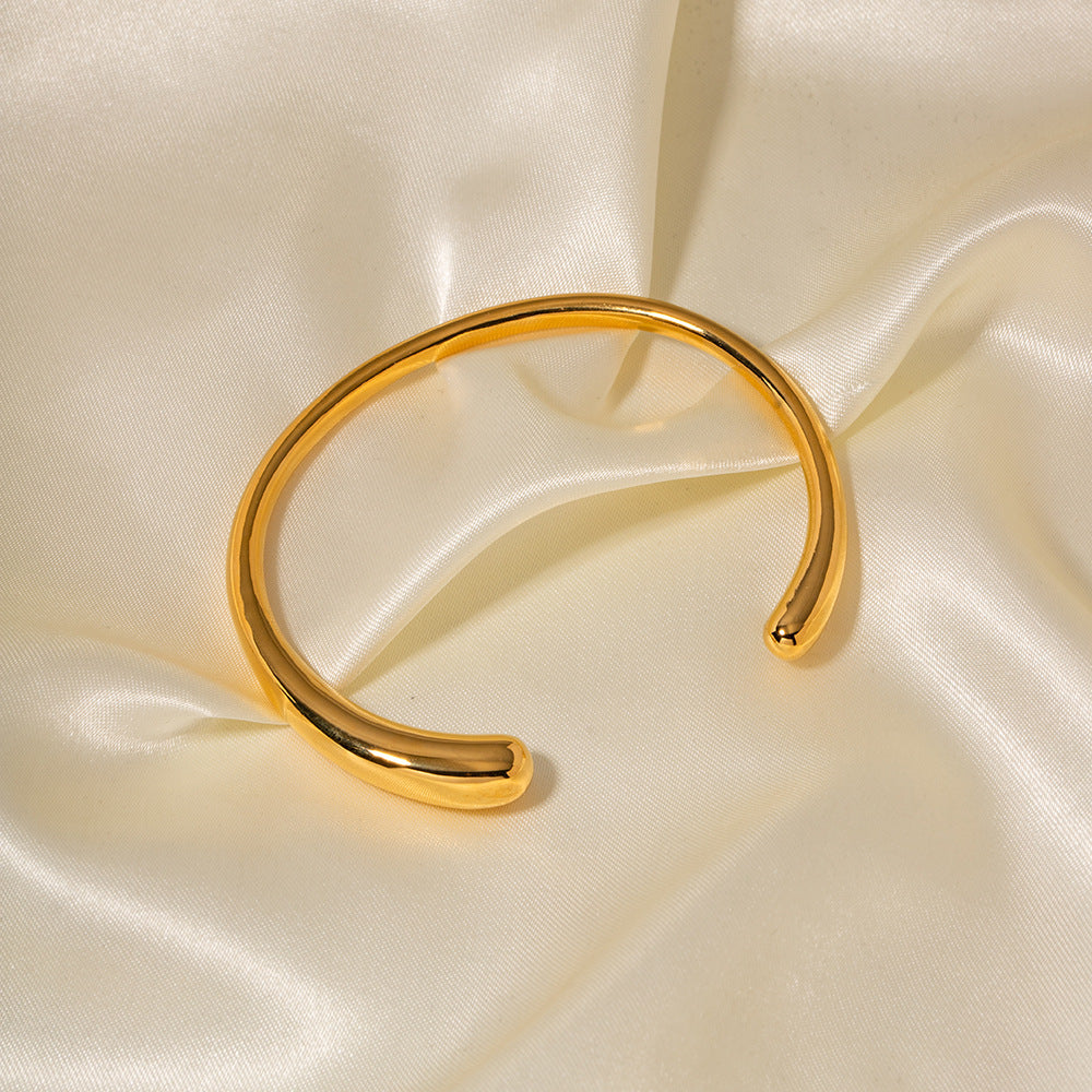 Elarosa Lana Cuff Gold Bileklik
