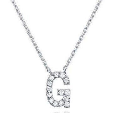 Elarosa Initial Silver Kolye