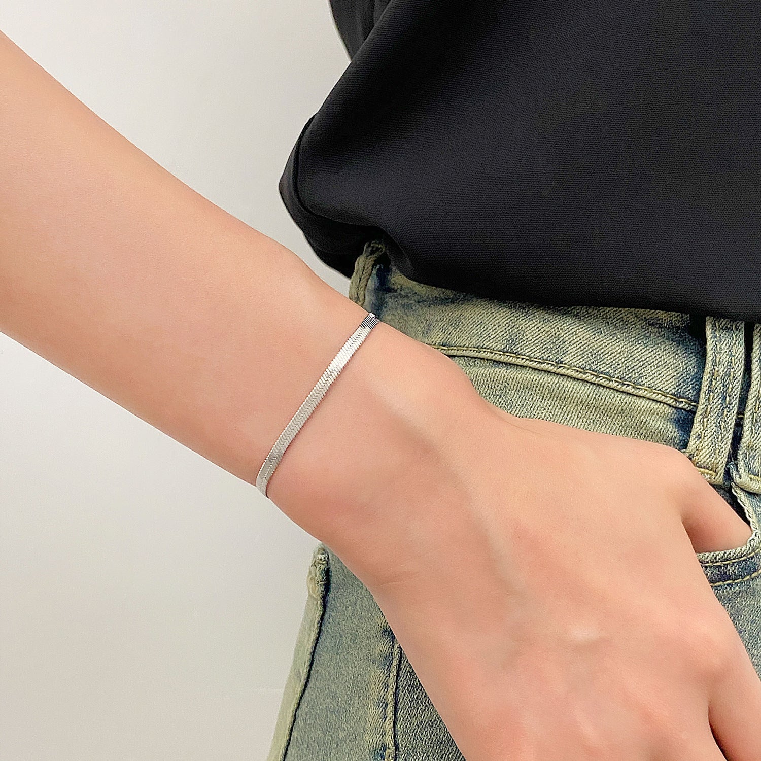Elarosa Aphrodite Silver Bileklik