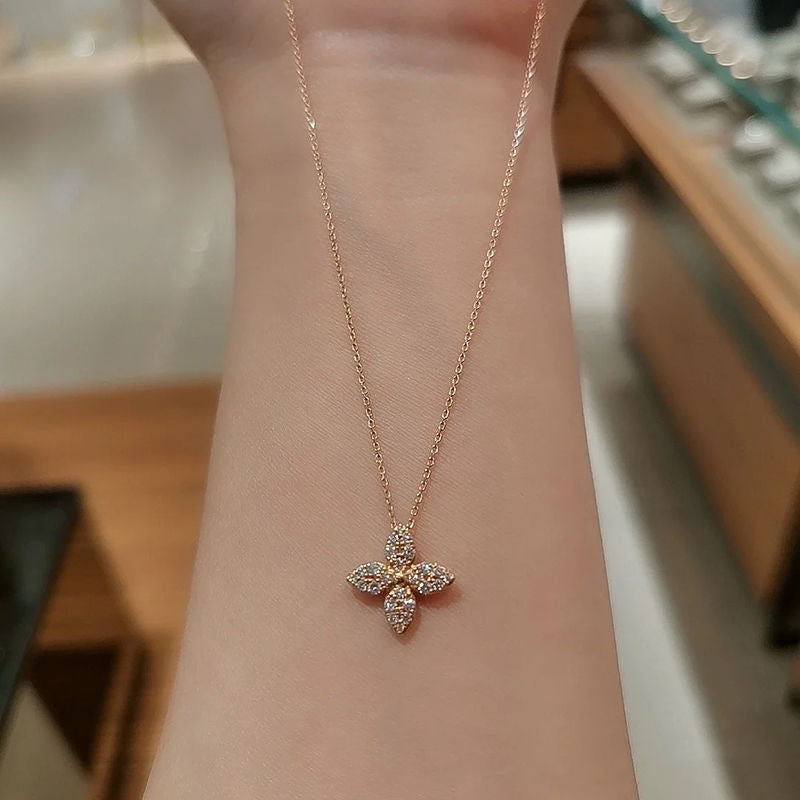 Elarosa Initial Silver Kolye