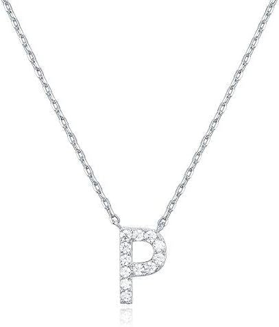 Elarosa Initial Silver Kolye