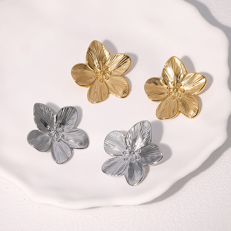 Elarosa Jasmine Silver Küpe