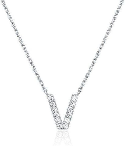 Elarosa Initial Silver Kolye