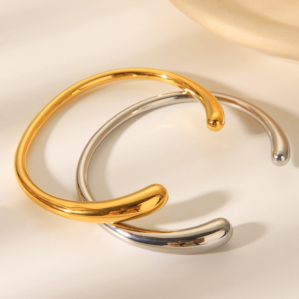 Elarosa Lana Cuff Silver Bileklik